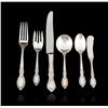 Image 4 : Vintage Dinner Size (36) Piece Sterling Silver Flatware Service for (6)
