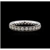 Image 1 : 14KT White Gold 0.94ctw Diamond Ring