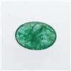 Image 1 : 3.95ct. One Oval Cut Natural Emerald