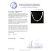 Image 3 : Tahitian Cultured Pearl Necklace with 14KT White Gold Diamond Clasp