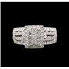 Image 1 : 1.70ctw Diamond Ring - 14KT White Gold