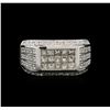 Image 1 : 2.00ctw Diamond Ring - 14KT White Gold