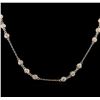 Image 2 : 2.01ctw Diamond Necklace - 14KT White Gold