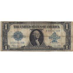 1923 $1 Large Silver Certificate Speelman / White Note