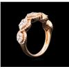 Image 3 : 1.61ctw Diamond Ring - 18KT Rose Gold