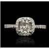 Image 1 : 14KT White Gold 2.47ctw Diamond Ring