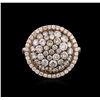 Image 1 : 2.16ctw Diamond Ring - 14KT Rose Gold