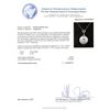 Image 3 : 14KT White Gold 2.75ctw Diamond Pendant With Chain