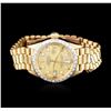 Image 1 : Rolex 18KT Yellow Gold Diamond DateJust Ladies Watch