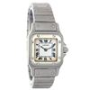 Image 1 : Cartier Stainless Steel Tank Ladies Watch