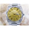 Image 1 : Omega Seamaster Yellow Dial Stainless Steel Day Date Automatic Watch