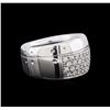 Image 2 : 0.46ctw Diamond Ring - 18KT White Gold