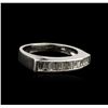 Image 2 : 18KT White Gold 0.69ctw Diamond Ring