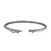 Image 3 : 14KT White Gold 1.60ctw Diamond Bangle  Bracelet