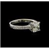 Image 2 : EGL INT Cert 1.83ctw Diamond Ring - 18KT White Gold