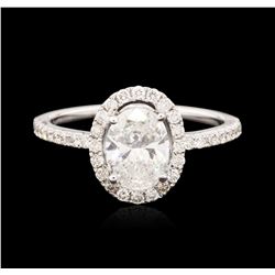 14KT White Gold 1.42ctw Diamond Ring