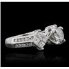 Image 2 : Platinum 2.62ctw Diamond Ring