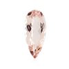 Image 1 : 7.48ctw. Natural Pear Cut Morganite