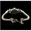 Image 3 : Hamilton 14KT White Gold 1.21ctw Diamond Vintage Ladies Watch