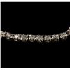 Image 2 : 10KT White Gold 16.59ctw Diamond Necklace