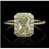 Image 1 : 14KT Yellow Gold 2.41ctw Diamond Unity Ring