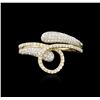 Image 1 : 18KT Two-Tone Gold 0.65ctw Diamond Ring
