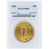 Image 1 : 1928 PCGS MS63 $20 St. Gaudens Double Eagle Gold Coin