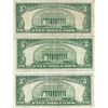 Image 2 : 1953 $5 Silver Certificate Currency Lot of 3