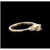 Image 2 : 0.55ctw Diamond Ring - 14KT Yellow Gold
