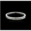 Image 1 : 14KT White Gold 0.16ctw Diamond Ring