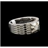 Image 2 : 0.53ctw Diamond Ring - 14KT White Gold
