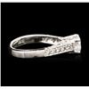 Image 3 : 18KT White Gold 1.45ctw Diamond Ring