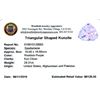 Image 2 : 29.31ctw Triangle Mixed Kunzite Parcel