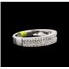 Image 2 : 0.90ctw Diamond Ring- 14KT White Gold