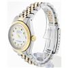 Image 2 : Ladies Rolex Two-Tone Diamond and Emerald DateJust Wristwatch