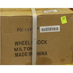 5"X6.5" METAL WHEEL CHOCKS