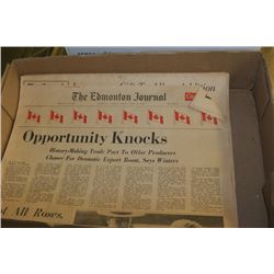 1967 CENTENNIAL EDITION OF THE EDMONTON JOURNAL