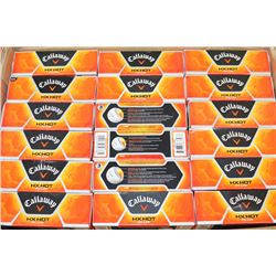 FLAT OF RECLAIMED / USED GOLF BALLS