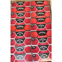 FLAT OF RECLAIMED / USED GOLF BALLS