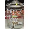 Image 1 : "DRINK OF THE DAY" 2 GAL. DRINK DISPENSER