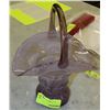 Image 1 : ART GLASS BASKET DECOR