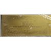 Image 1 : 24K GOLD FOIL AMERICAN 1,000 DOLLAR BANKNOTE