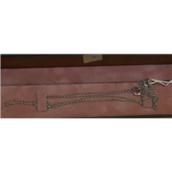 #17 STERLING SILVER ADJUSTABLE NECKLACE