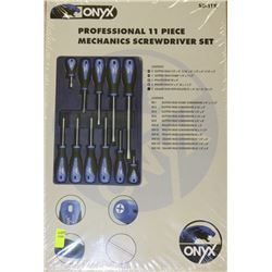 PROFESSIONAL 11PC. SCREWDRIVER SET