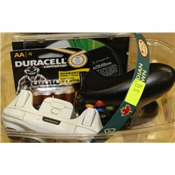 PAIR OF XBOX CONTROLLERS W/