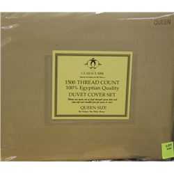 1500 THREAD COUNT QUEEN DUVET SET