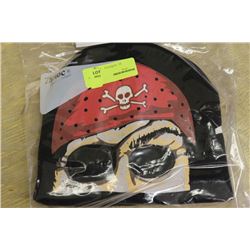 2 GLOW IN THE DARK HALLOWEEN TOQUES