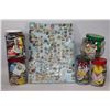 Image 1 : BOX WITH LARGE COLLECTION OF PINS & BUTTONS -