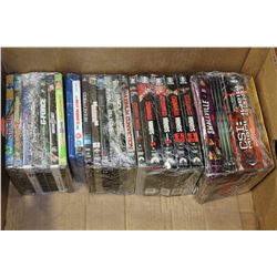 BOX OF DVD'S, BLUE RAY MOVIES & TV SERIES