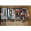 Image 1 : BOX OF DVD'S, BLUE RAY MOVIES & TV SERIES